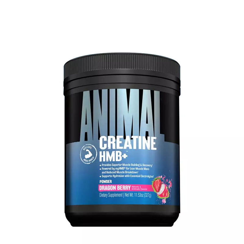 Animal Creatine Monohydrate HMB Powder with HMB & Electrolytes 327g 30 Servings