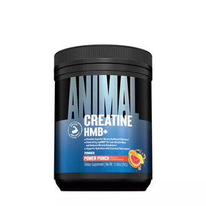 Animal Creatine Monohydrate HMB Powder with HMB & Electrolytes 327g 30 Servings