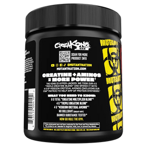 Mutant Creakong CX8 Advanced Creatine & BCAA Amino Supplement 249g