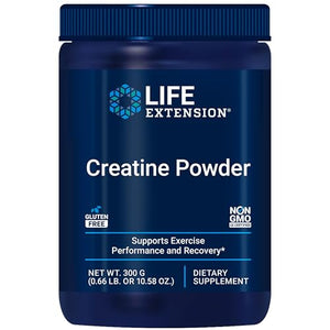 Life Extension Pure Creatine Monohydrate Powder Unflavored  300g / 60 Servings