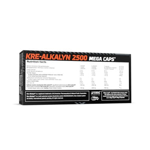 Olimp Nutrition Kre-Alkalyn 2500 Mega 120 Caps