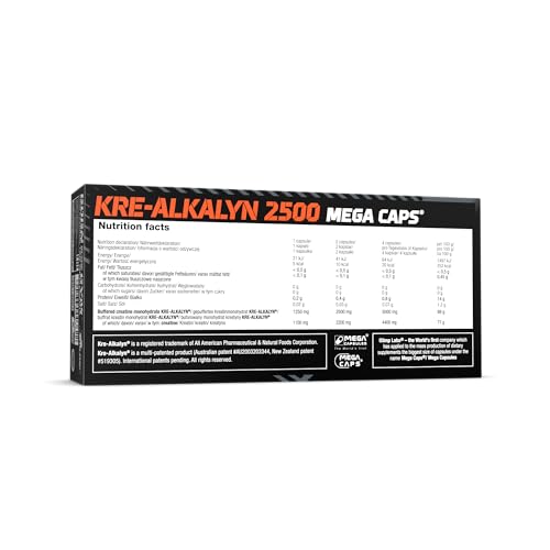 Olimp Nutrition Kre-Alkalyn 2500 Mega 120 Caps