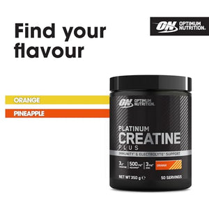 Optimum Nutrition Platinum Creatine Plus Powder Sugar Free 350g