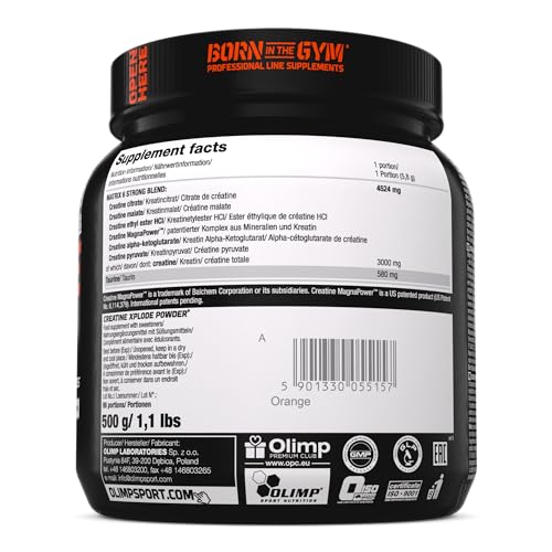Olimp Creatine Xplode Powder Micronised  with  6 Advanced Creatines 500g