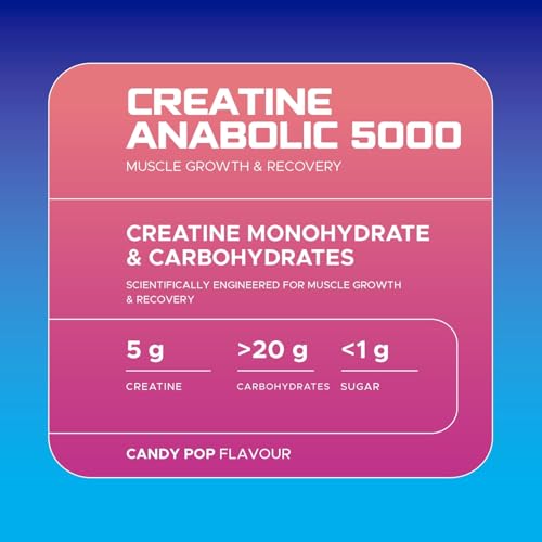 USN Creatine Anabolic Powder Flavoured Creatine BCAAs & Carbs  900g