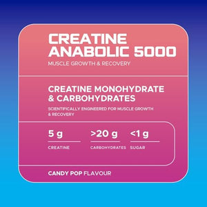 USN Creatine Anabolic Powder Flavoured Creatine BCAAs & Carbs  900g