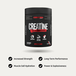Conteh Sports Micronised Creatine Monohydrate Powder Unflavoured 400g