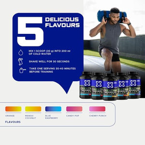 USN Creatine Anabolic Powder Flavoured Creatine BCAAs & Carbs  900g