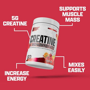 Nutrex Flavoured Creatine Monohydrate Powder Full 5g Dose 300g 60 Servings
