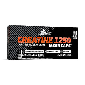 Olimp Creatine 1250 Mega Capsules High-Strength 1250mg Blister Pack