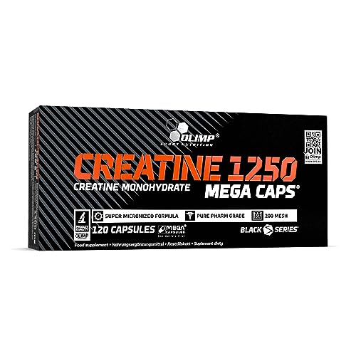 Olimp Creatine 1250 Mega Capsules High-Strength 1250mg Blister Pack