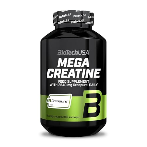 BioTechUSA Mega Creatine 120 Capsules 60 Servings