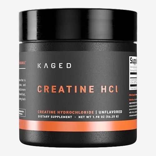 Kaged Patented Creatine HCl Powder Unflavoured 75 Servings