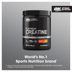 Optimum Nutrition Platinum Creatine Plus Powder Sugar Free 350g