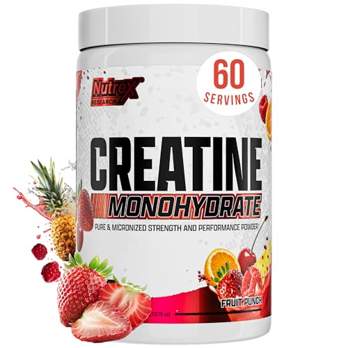 Nutrex Flavoured Creatine Monohydrate Powder Full 5g Dose 300g 60 Servings