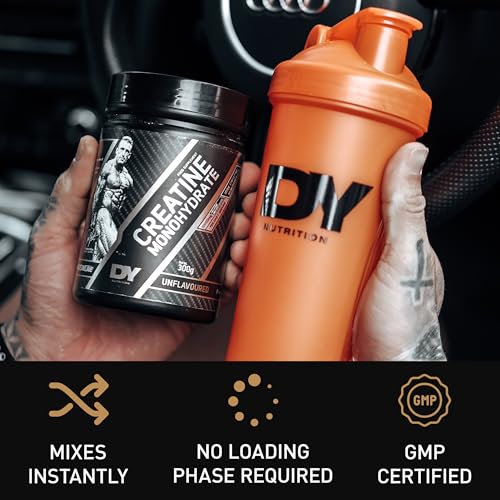 Dorian Yates Pure Micronised Creatine Monohydrate Powder Unflavoured 300g 60 Servings