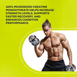 BioTechUSA 100% Creatine Monohydrate Micronised Quality 300g 60 Serving