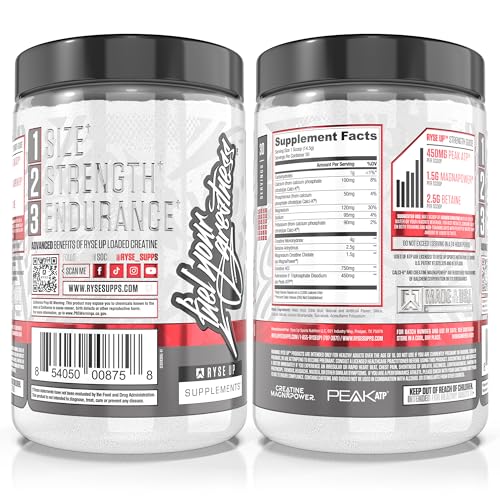 RYSE Loaded Creatine Muscle Building Formula Advanced Matrix 393 g