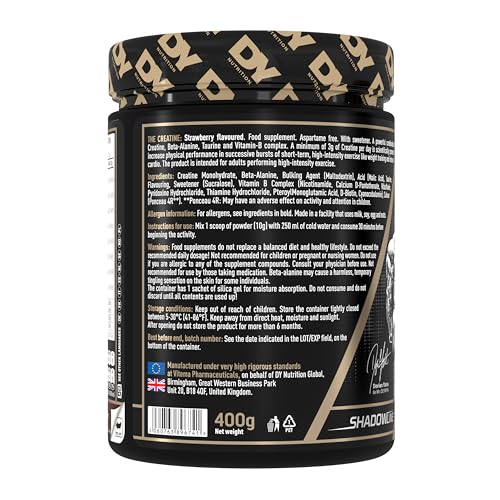 Dorian Yates Creatine Complex with Monohydrate for advance strength 400g 40 Servings