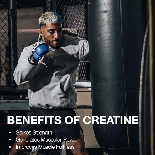 RAW Creatine Monohydrate To-Go Stick Packs – Unflavoured 30 Sticks 5g Per Serving