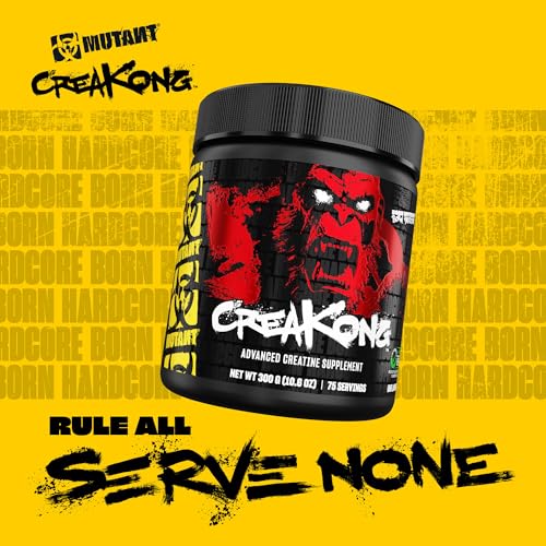 Mutant Creakong Advanced Triple Creatine Blend Powder Unflavoured 300g