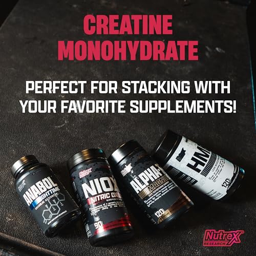 Nutrex Flavoured Creatine Monohydrate Powder Full 5g Dose 300g 60 Servings