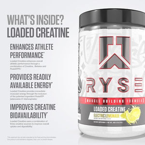 RYSE Loaded Creatine Muscle Building Formula Advanced Matrix 393 g
