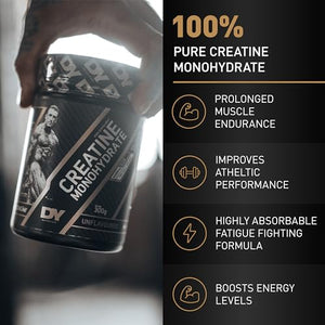 Dorian Yates Pure Micronised Creatine Monohydrate Powder Unflavoured 300g 60 Servings