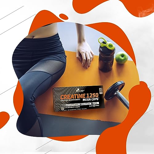 Olimp Creatine 1250 Mega Capsules High-Strength 1250mg Blister Pack