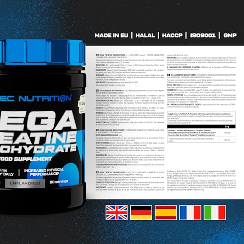 Scitec Nutrition Mega Creatine Monohydrate – Creapure® (306g / 90 Servings)