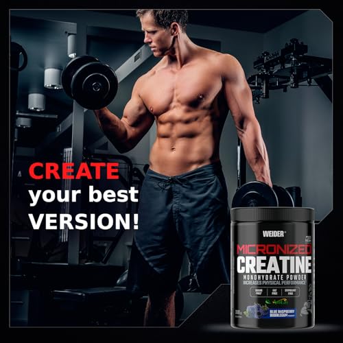 Weider Sugar-Free & Vegan Micronised Creatine 200 Mesh Powder 300g