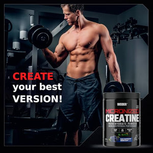 Weider Sugar-Free & Vegan Micronised Creatine 200 Mesh Powder 300g