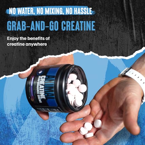 Animal Creatine Chews 5g Monohydrate + AstraGin 120 Chewable Tablets