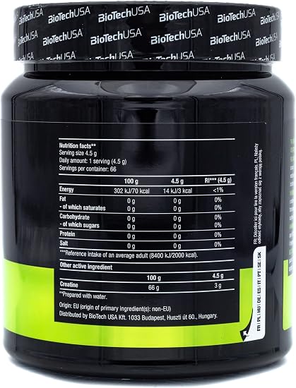 BioTechUSA Tri Creatine Malate 300g Complex Creatine Formula 5000mg 60 Servings