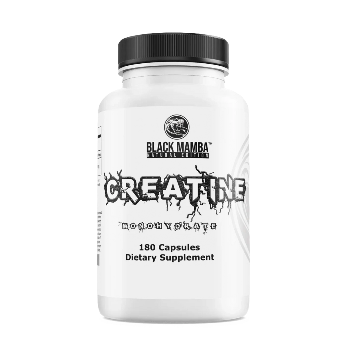 Black Mamba Creatine Monohydrate Capsules 180 Caps / 30 Serving