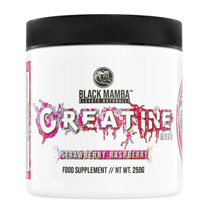 Black Mamba Flavoured Pure Creatine Monohydrate Powder 250g / 50 Servings