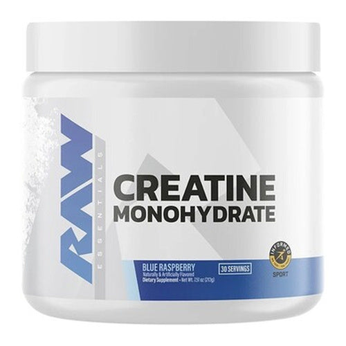 Raw Nutrition  Micronised Creatine Monohydrate Flavoured & Unflavoured 30 Servings