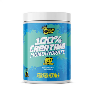 Chaos Crew 100% Pure Creatine Monohydrate Powder Unflavoured 400g