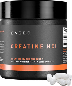 Kaged Patented Creatine HCl Powder Unflavoured 75 Servings