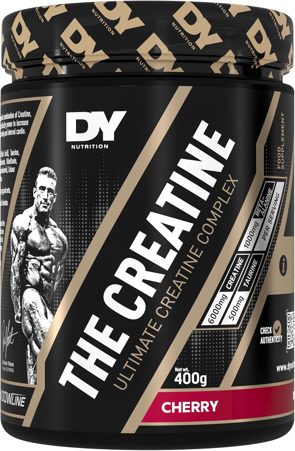 Dorian Yates Creatine Complex with Monohydrate for advance strength 400g 40 Servings