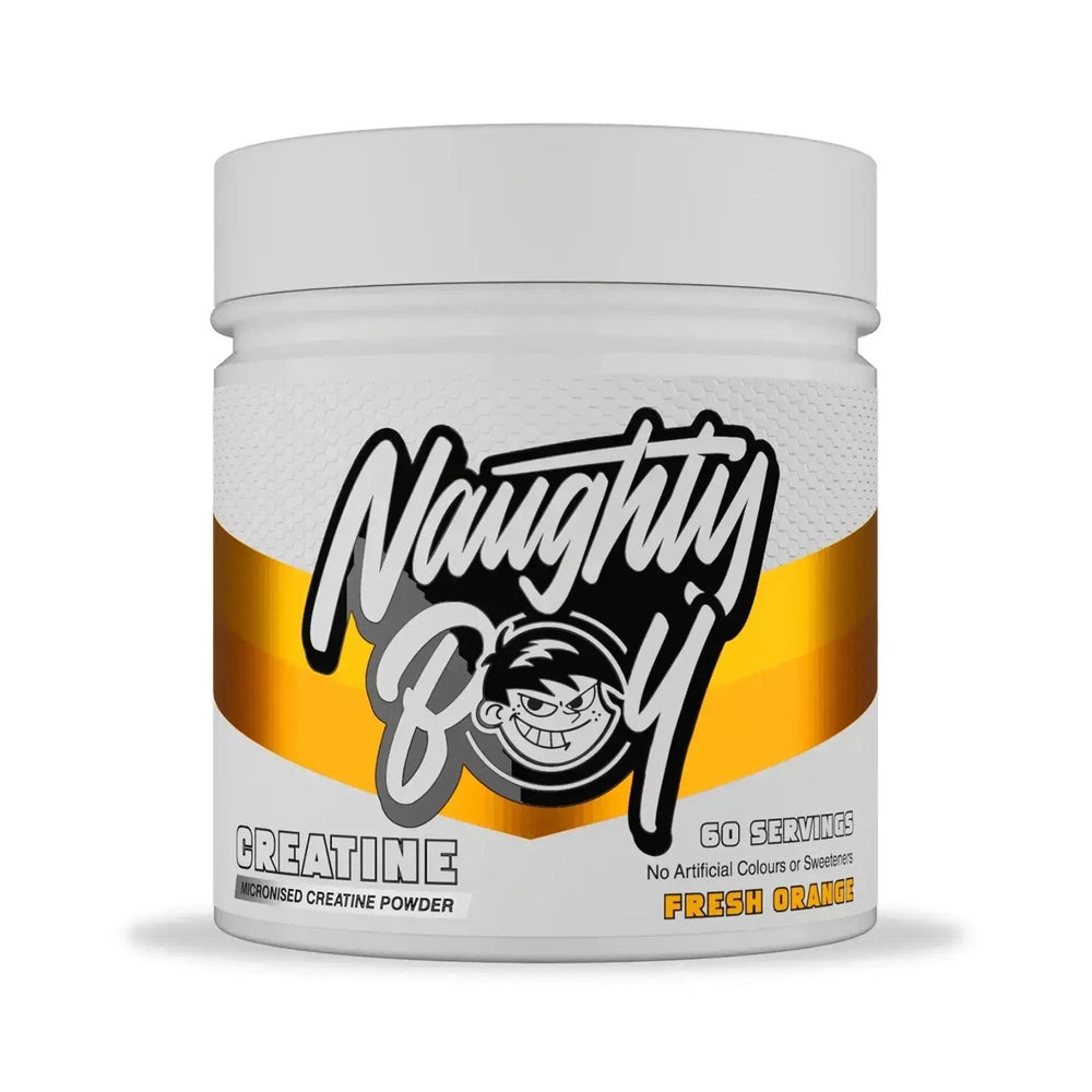 Naughty Boy Flavoured Micronised Creatine Monohydrate Powder & Vegan