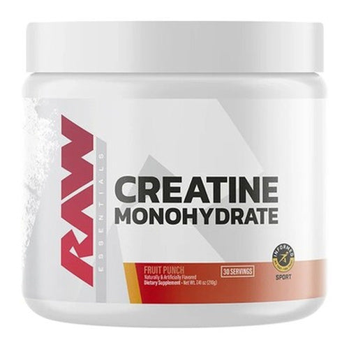 Raw Nutrition  Micronised Creatine Monohydrate Flavoured & Unflavoured 30 Servings