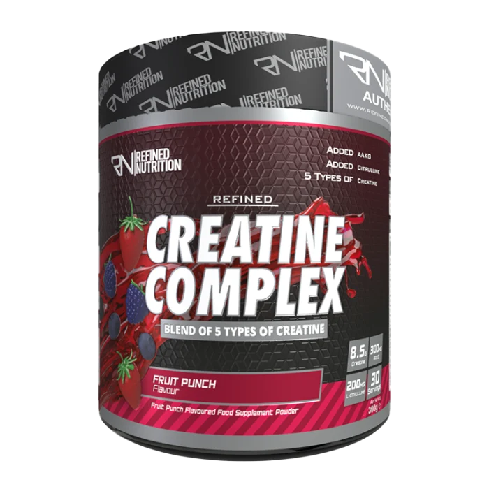 Refined Nutrition Creatine Complex Powder 5-Creatine Blend Flavoured 300g