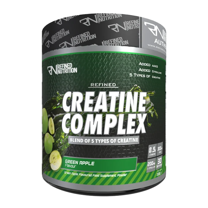 Refined Nutrition Creatine Complex Powder 5-Creatine Blend Flavoured 300g
