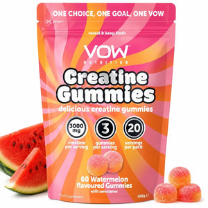 VOW Nutrition Creatine Gummies Flavoured 3000mg Daily Dose 60 Gummies