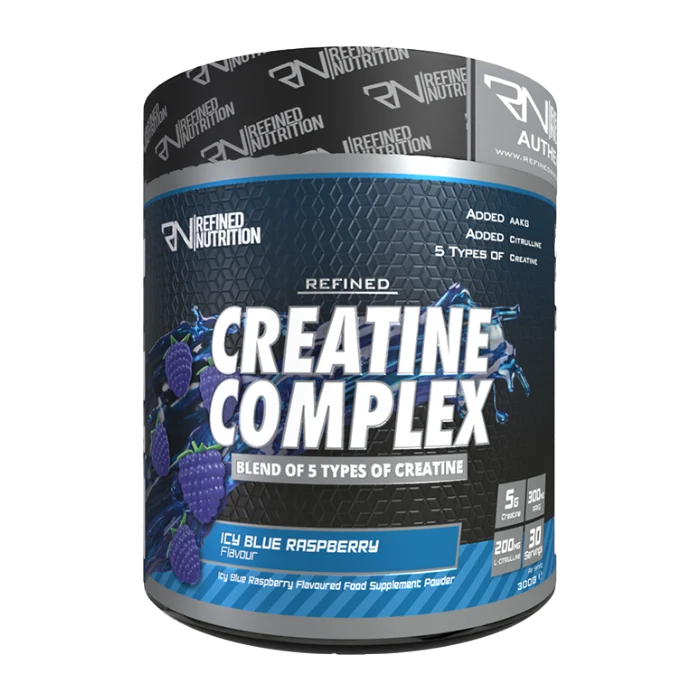 Refined Nutrition Creatine Complex Powder 5-Creatine Blend Flavoured 300g
