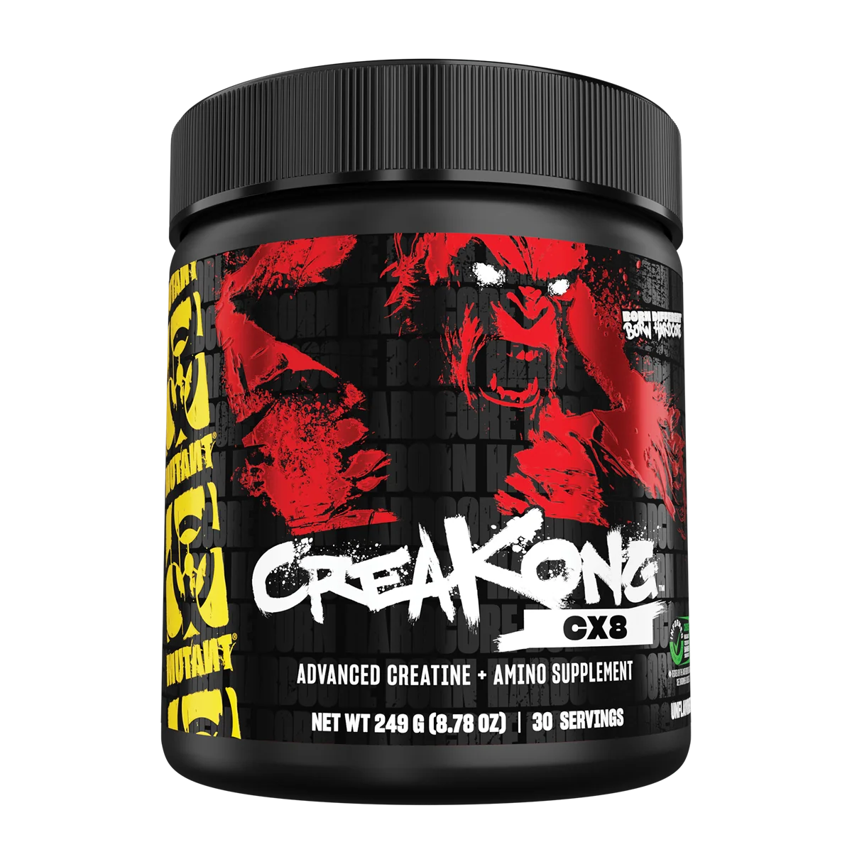 Mutant Creakong CX8 Advanced Creatine & BCAA Amino Supplement 249g
