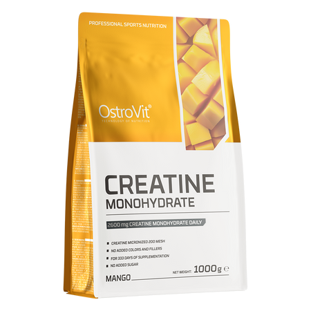 OstroVit Micronised Creatine Monohydrate with no added sugar 300g, 500g, 1000g