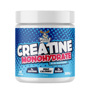 Muscle Moose Flavoured Creatine Monohydrate Powder 4g Creatine Delicious Flavours 200g