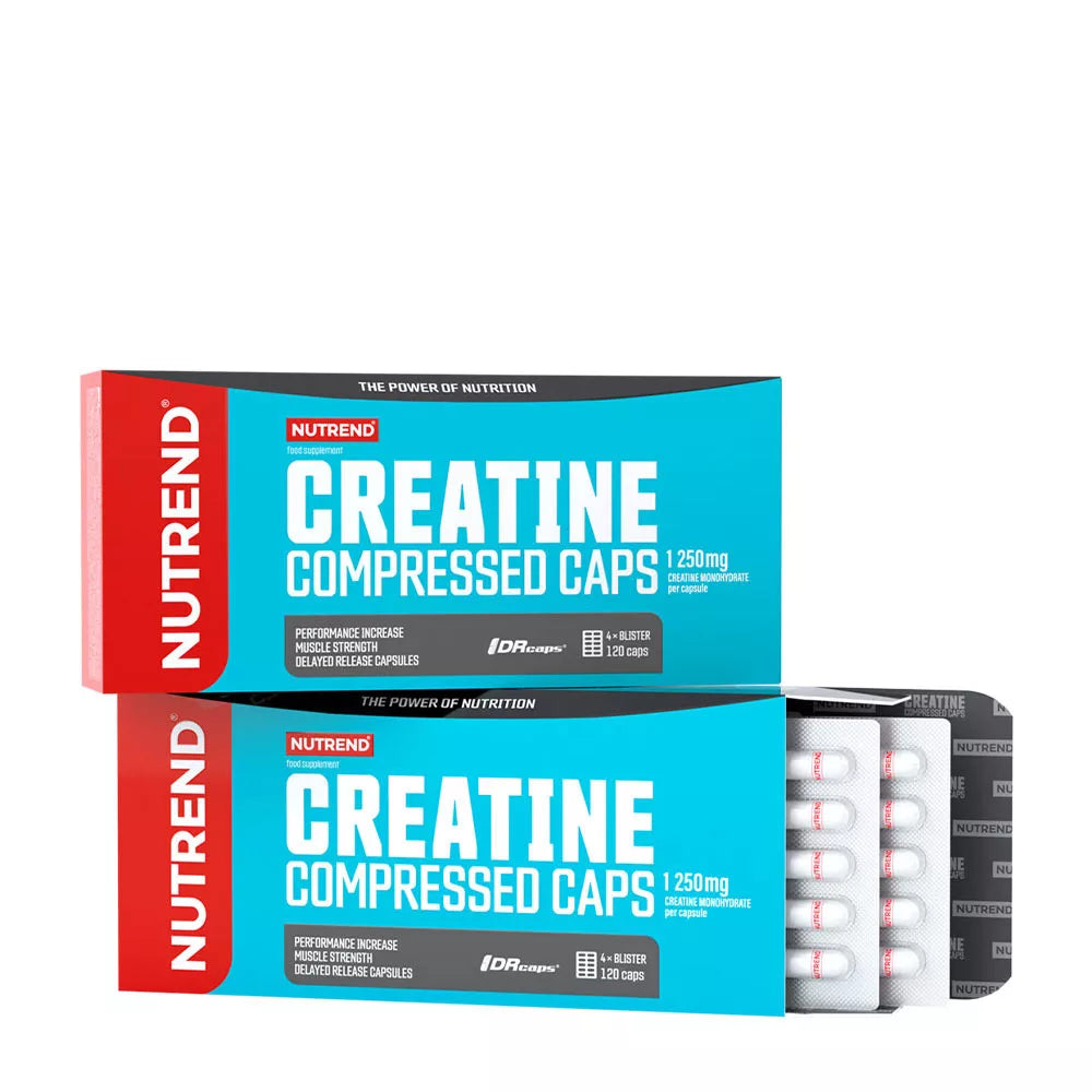 Nutrend Creatine Compressed DRcaps Capsules 120 Caps / 40 Servings